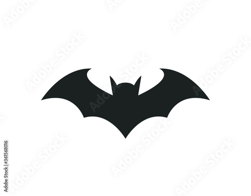 Wallpaper Mural Bat icon. Halloween bat vector illustration.  Torontodigital.ca