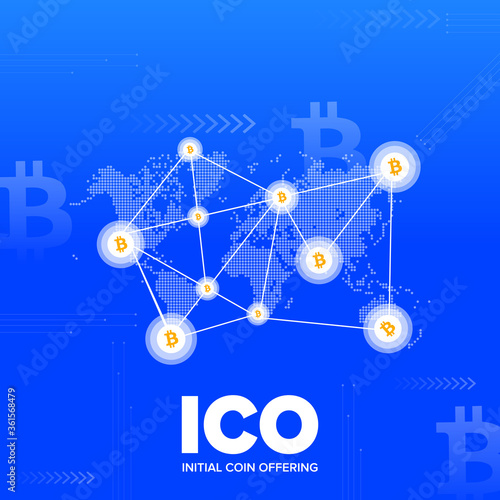 Abstract Bitcoin Crypto Currency Blockchain ICO Technology World Map Landing page, Banner, vector Background Ultra HD Wallpaper Illustration

Multipurpose
Fully Editable
Easy to access