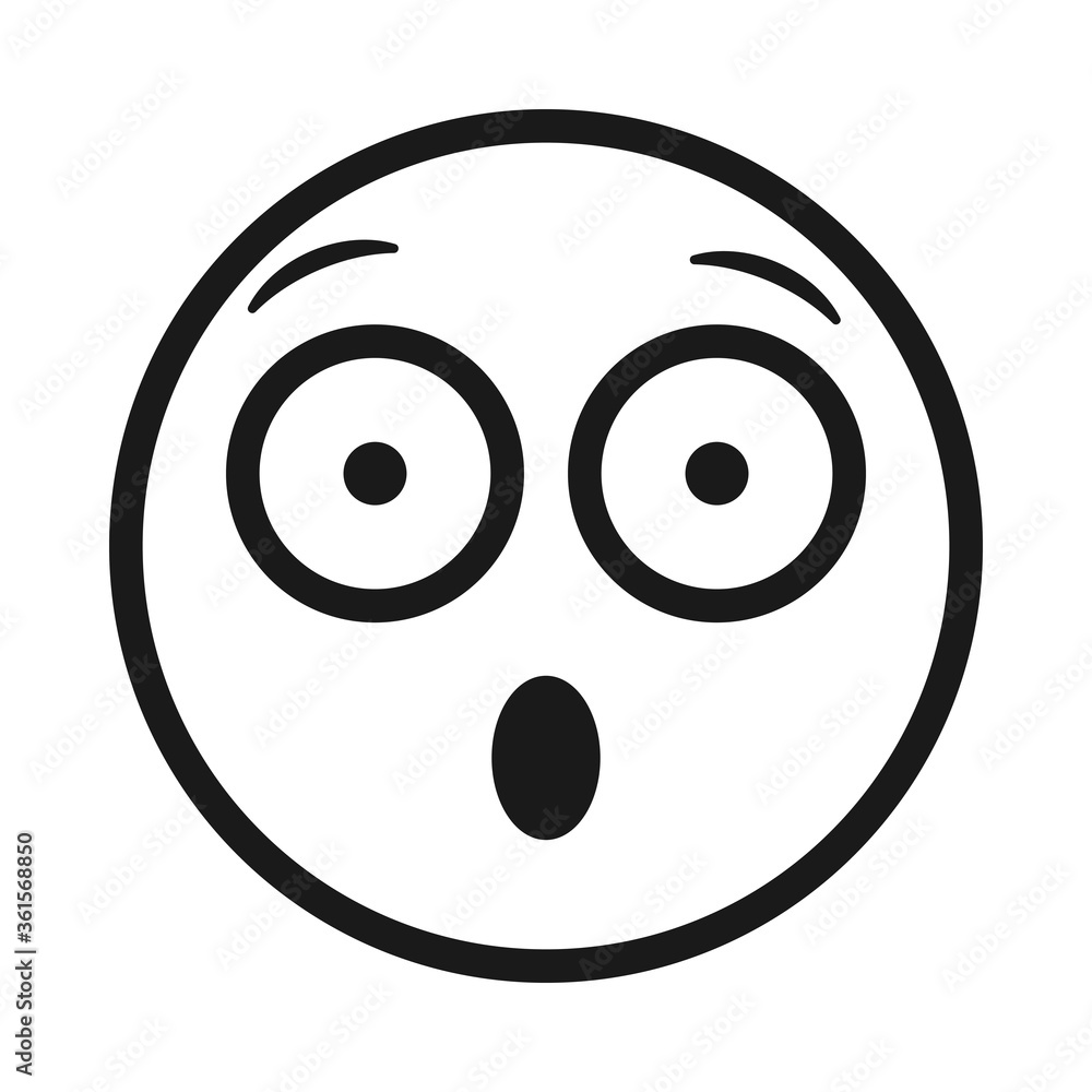 Fototapeta premium Emoji Icon vector graphic Design