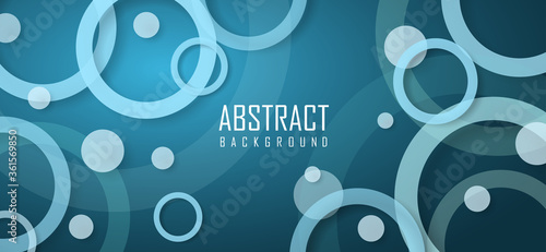 Vector abstract background with circles