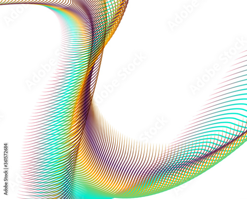 Abstract background blend wave line design for Wallpaper, Banner, Background, Card, Book Illustration, landing page