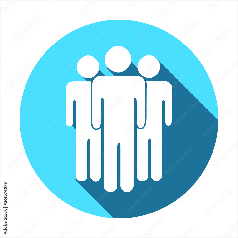 People vector icon Icon in trendy flat style isolated on white background. for your web site design, logo, app, UI. Vector illustration, EPS10. People vector icon Icon in trendy flat style isolated on white background. for your web site design, logo, app, UI. Vector illustration, EPS10.