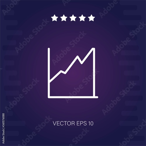 diagram vector icon