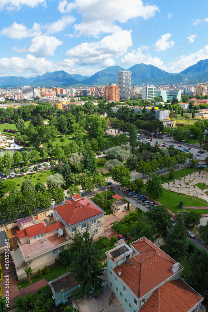 View over Tirana, Tirana, Albania