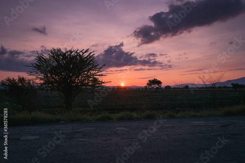 Fototapeta Naklejka Na Ścianę i Meble -  Amanecer México