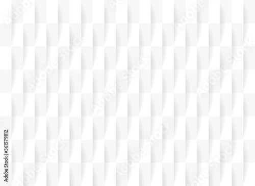 White and grey geometric abstract background vector illustration.
