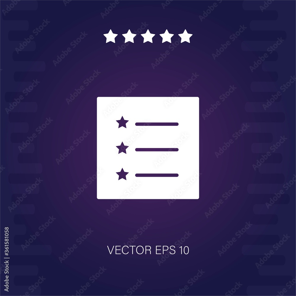 list vector icon list vector icon