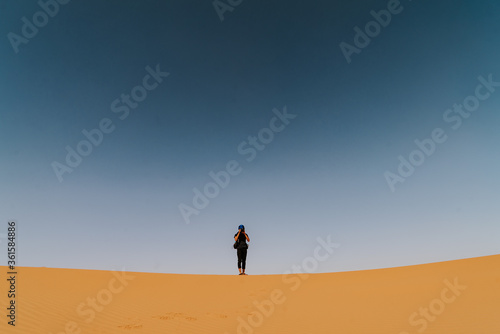 Beautiful landscape and hardscape at Morocco