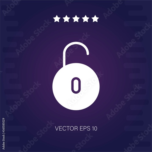 unlocked vector icon
