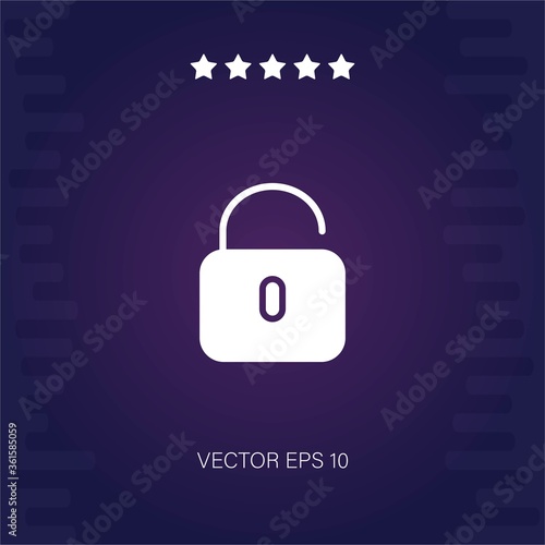 unlocked vector icon