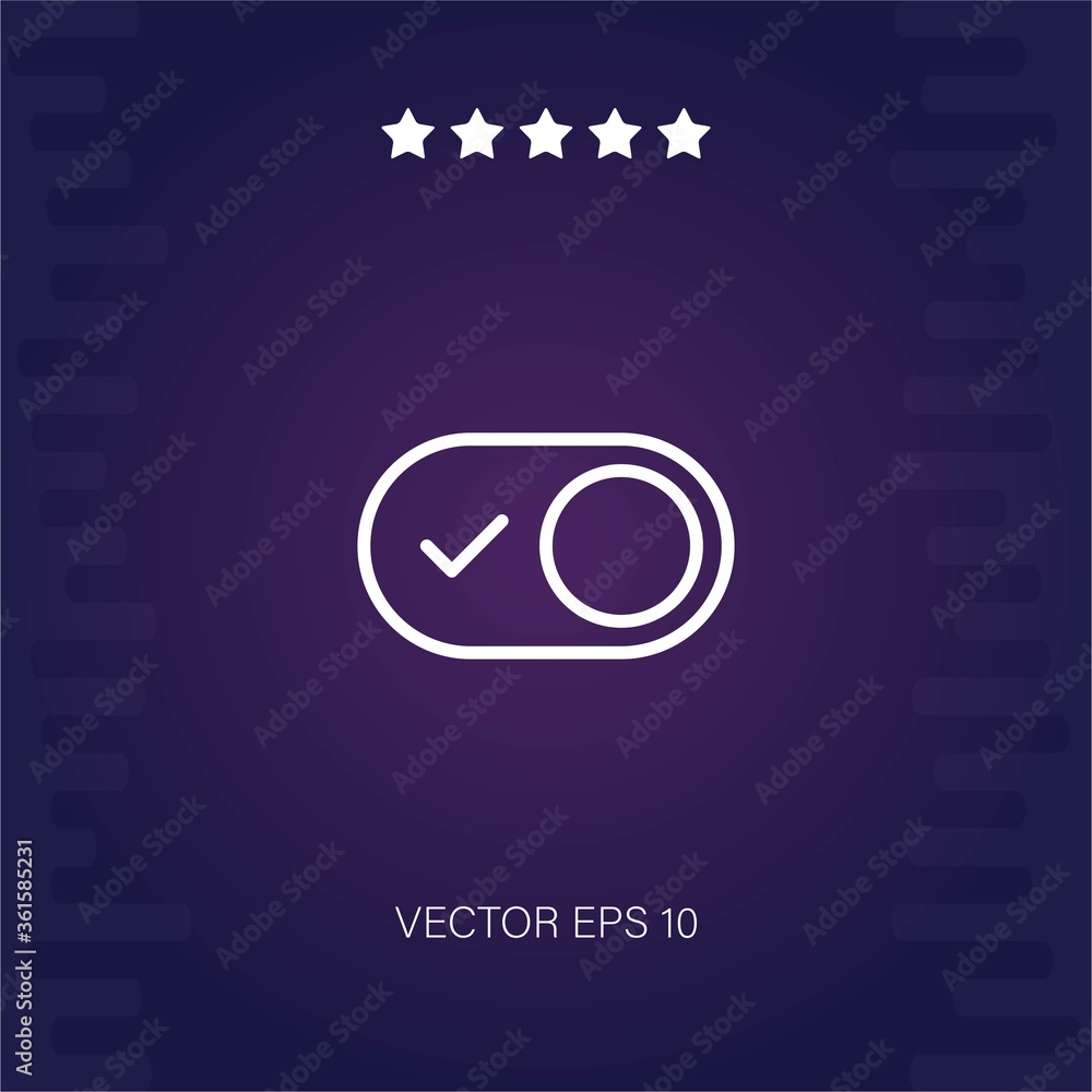 switch vector icon