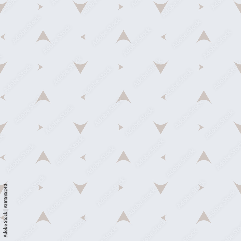 Seamless geometric pattern with mutated triangles in soft muted gently tones. Vector illustration for your design Seamless geometric pattern with mutated triangles in soft muted gently tones. Vector illustration for your design