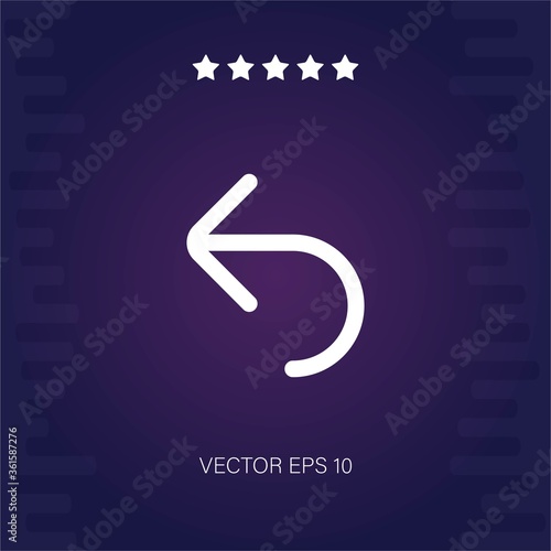 reply vector icon