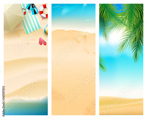 Summer time banner