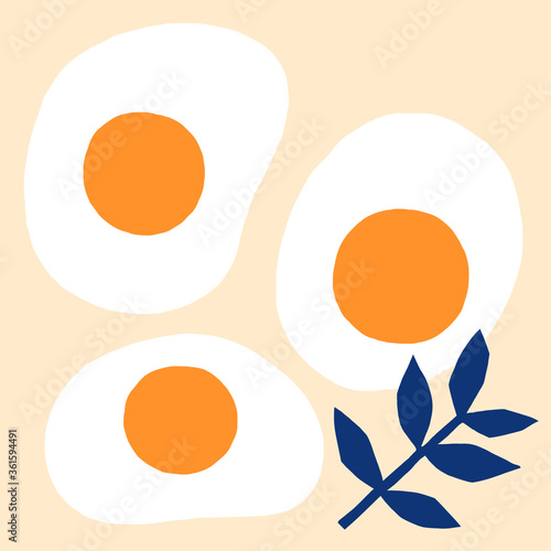 Eggs Sunny Side Up 