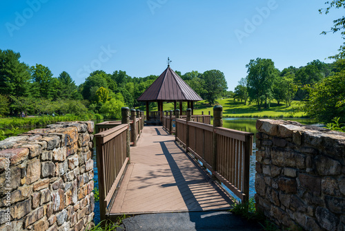 Photography Gazebo Over Lake Caroline