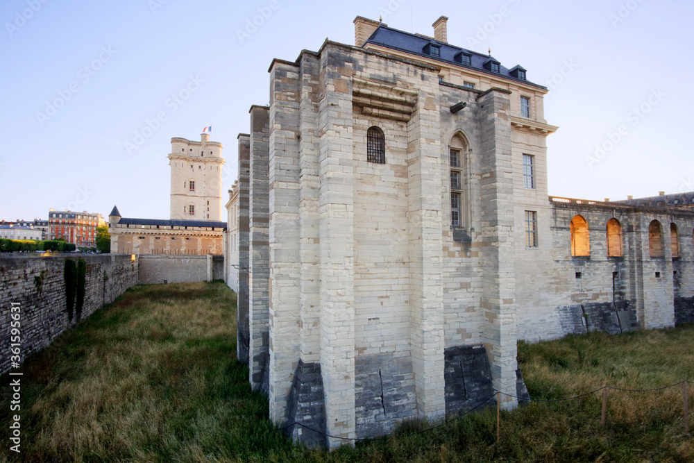 Vincennes castle in Grand Paris area
