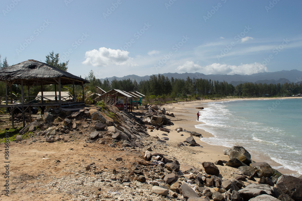 View of the lhok cut beach, Aceh, Indonesia View of the lhok cut beach, Aceh, Indonesia