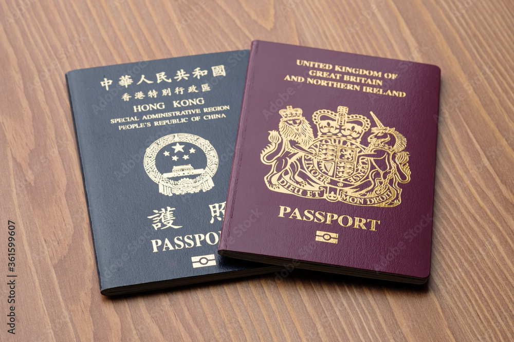 British National Oversea (BNO) Passport and Hong Kong Special Administrative Region (HKSAR) Passport British National Oversea (BNO) Passport and Hong Kong Special Administrative Region (HKSAR) Passport