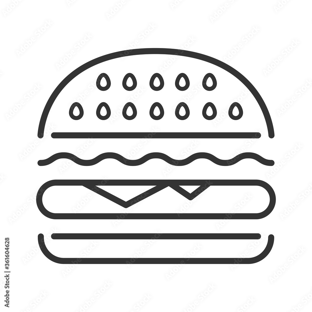 Hamburger icon isolated on white background. Vector Illustration. Hamburger icon isolated on white background. Vector Illustration.