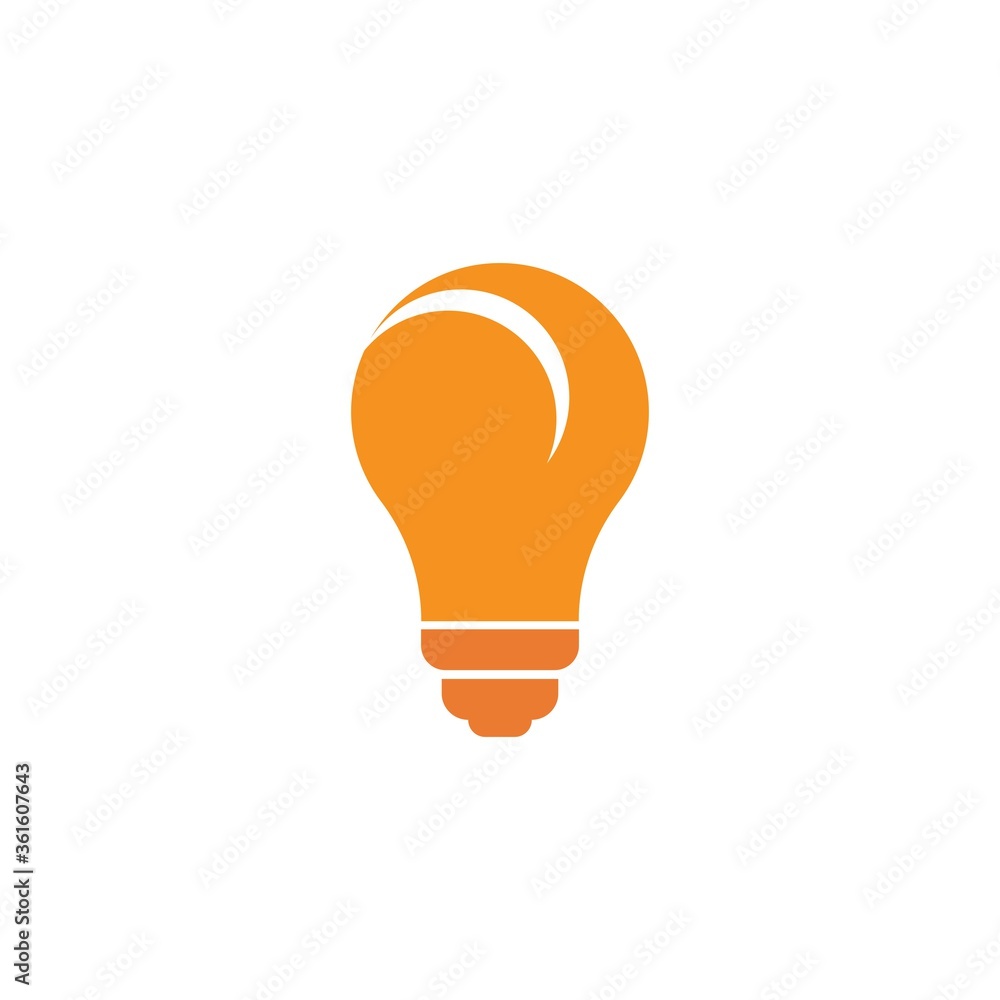 Bulb logo vector Bulb logo vector