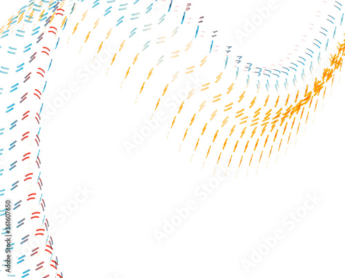 Abstract background blend wave line design for Wallpaper, Banner, Background, Card, Book Illustration, landing page