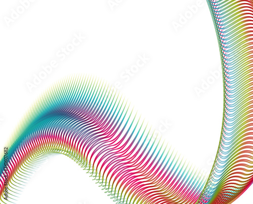 Abstract background blend wave line design for Wallpaper, Banner, Background, Card, Book Illustration, landing page