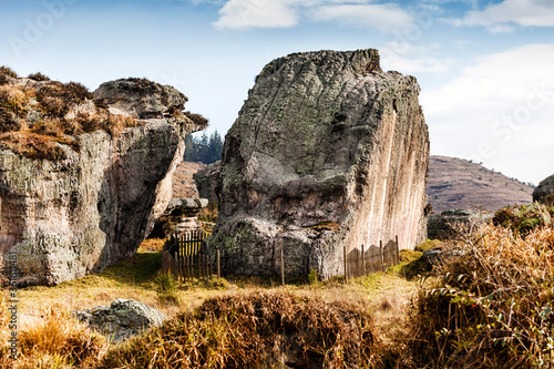Rock formations near to Bogota