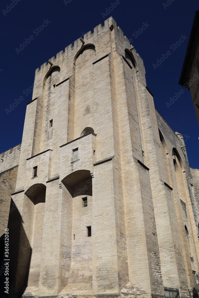 Pope's palace in Avignon, France