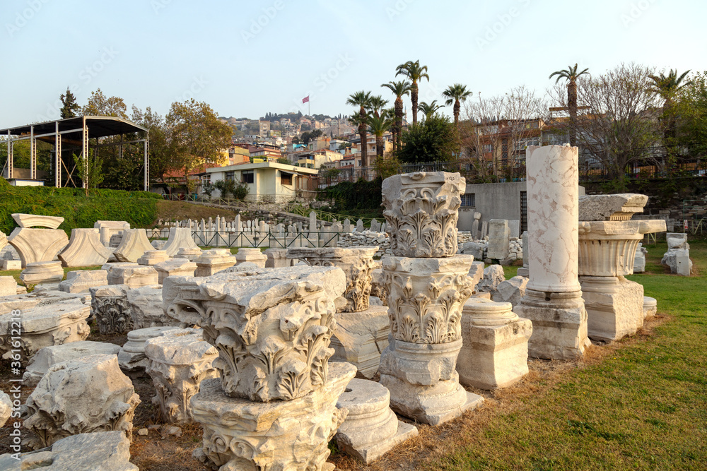 Smyrna Agora Ancient City, Izmir, Turkey.