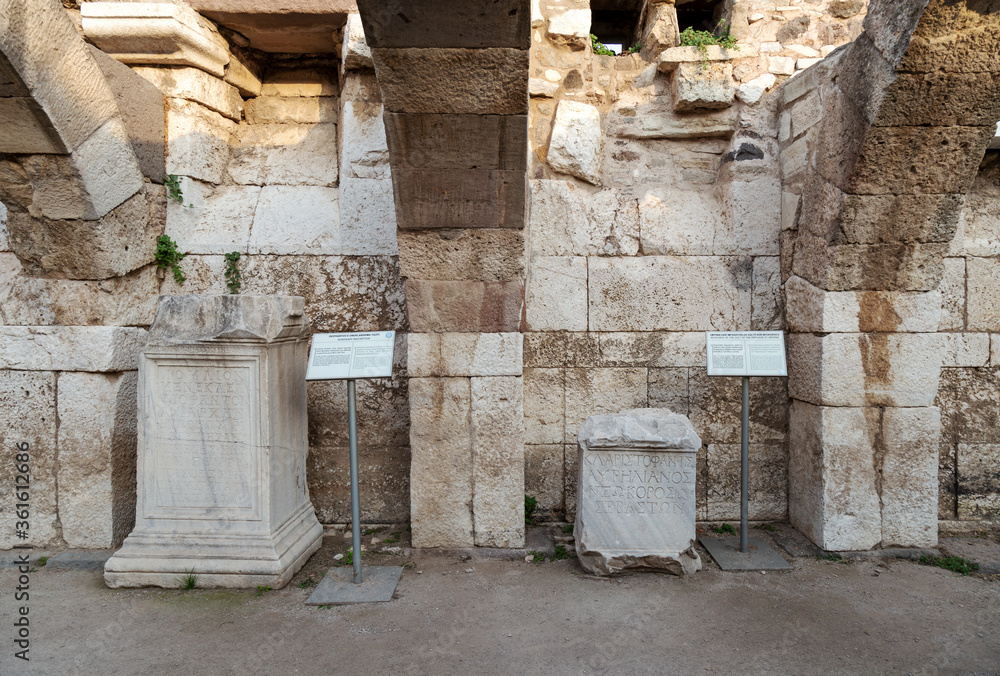 Smyrna Agora Ancient City, Izmir, Turkey. Smyrna Agora Ancient City, Izmir, Turkey.
