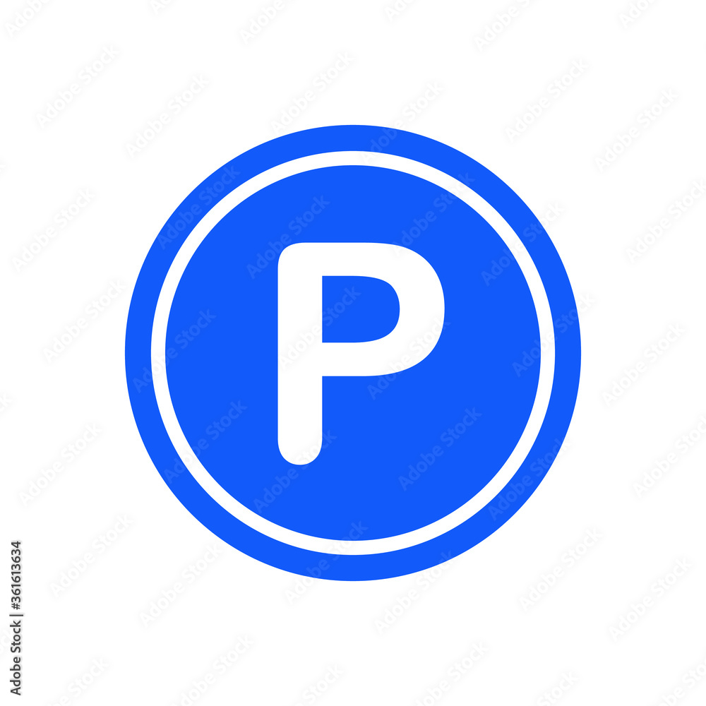 parking space, car parking or parking zone, traffic sign vector parking space, car parking or parking zone, traffic sign vector