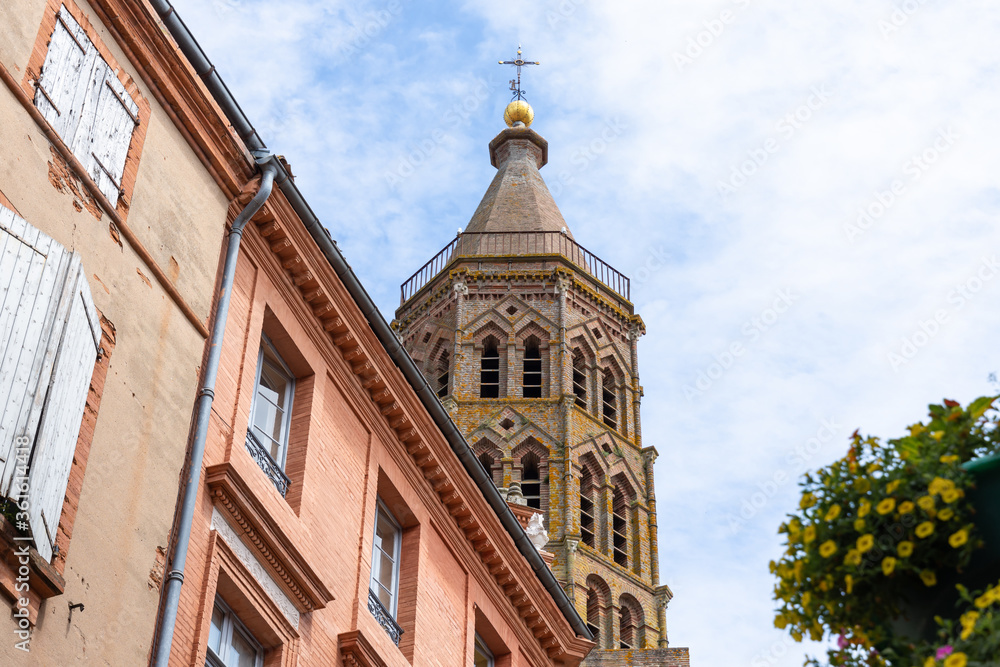 Ville de Montauban et église Saint-Jacques