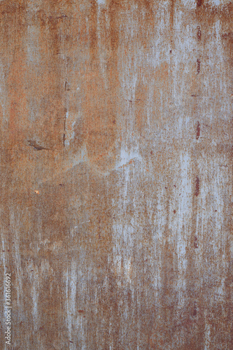 Old rusted metal texture. The surface of an uneven iron wall. Perfect for background and grunge design. © Andrei Stepanov