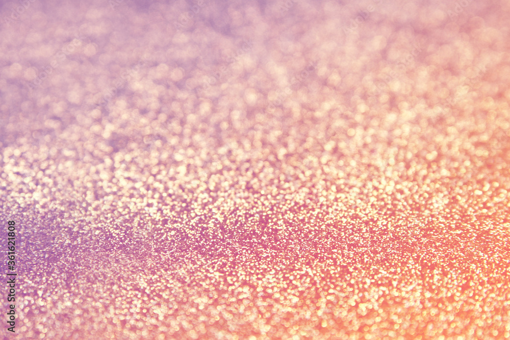 Pink Gold glitter texture sparkling paper background. Abstract twinkled glittering background with bokeh, defocused lights for Christmas holiday, banner, wedding invitation and greeting cards. Pink Gold glitter texture sparkling paper background. Abstract twinkled glittering background with bokeh, defocused lights for Christmas holiday, banner, wedding invitation and greeting cards.