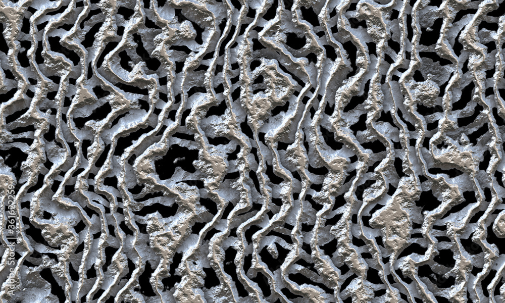 absract metal steel art 