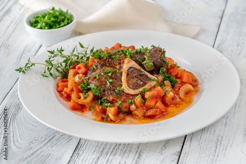 Ossobuco - cooked veal shanks