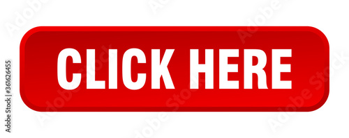 click here button. click here square 3d push button