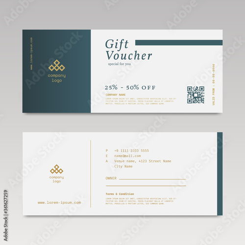 Elegant Gift Voucher Sale with Simple design
