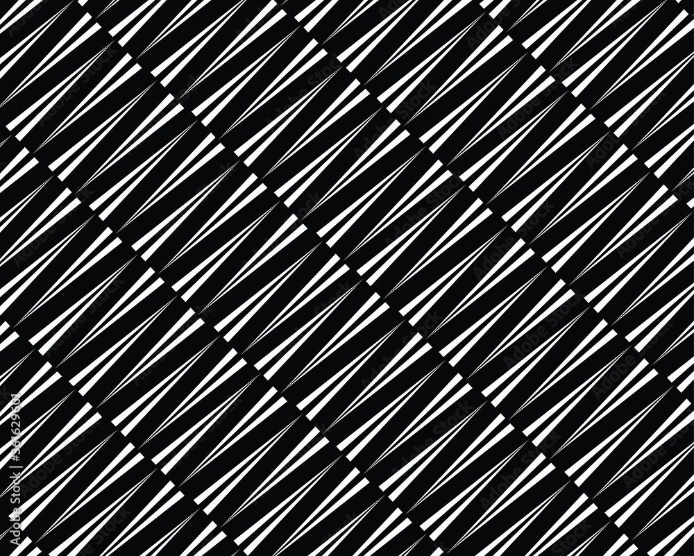 Abstract pattern. Texture with wavy, billowy lines. Optical art background. Wave design black and white. Digital image with a psychedelic stripes. Vector illustration Abstract pattern. Texture with wavy, billowy lines. Optical art background. Wave design black and white. Digital image with a psychedelic stripes. Vector illustration