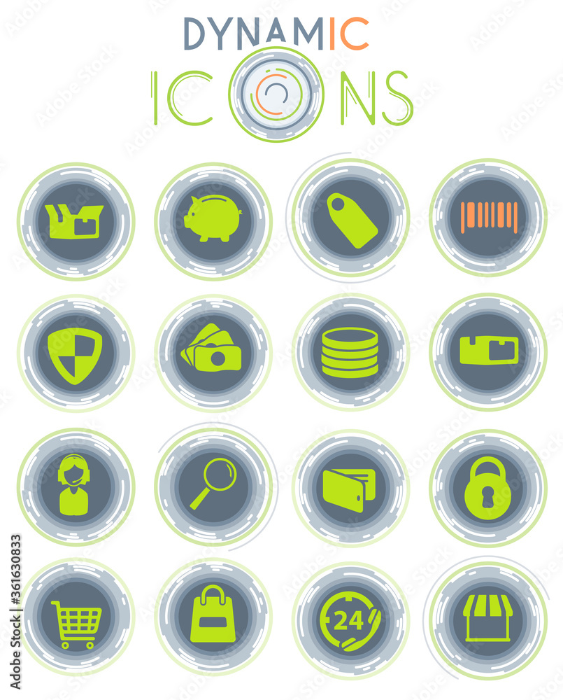 E-commerce simply icons