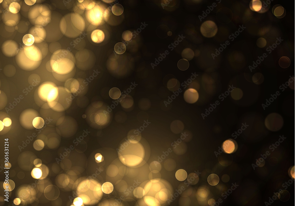 Gold bokeh blur Gold bokeh blur