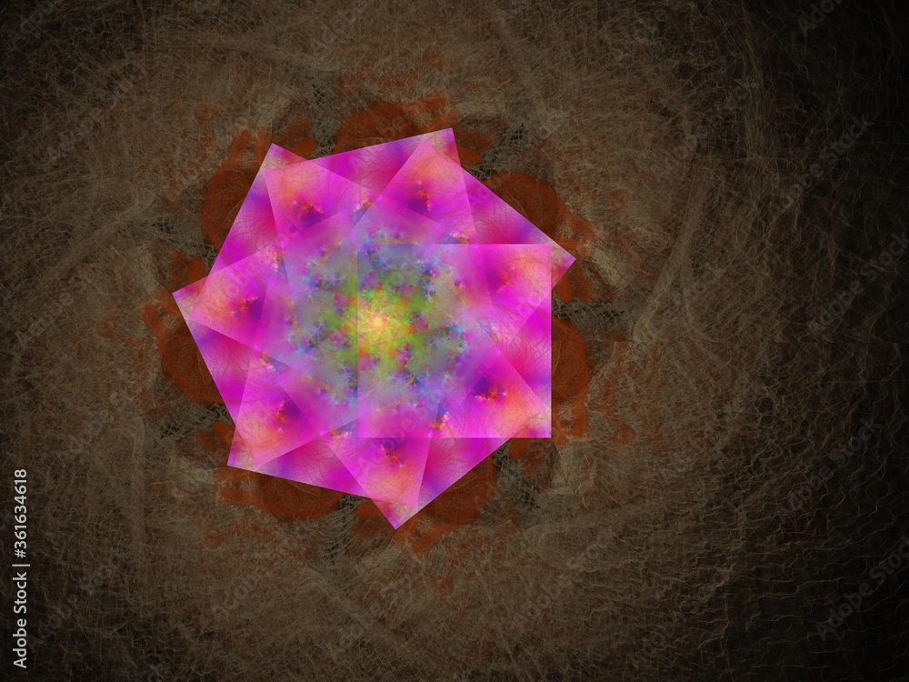 Fototapeta premium Imaginatory fractal background Image