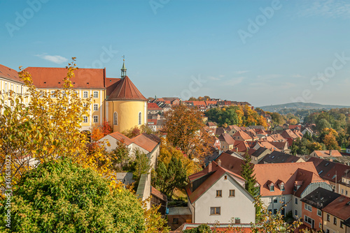 Blick vom Schloss ueber die historische Stadt Sulzbach-Rosenberg in Bayern, Deutschland photo