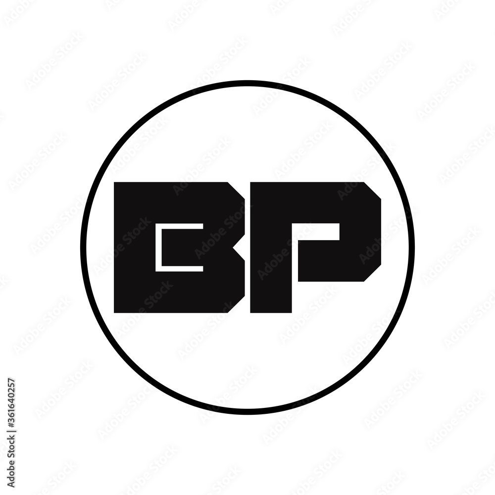 BP Letter Logo Design With Simple style BP Letter Logo Design With Simple style