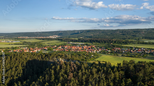 german town in the valley photo