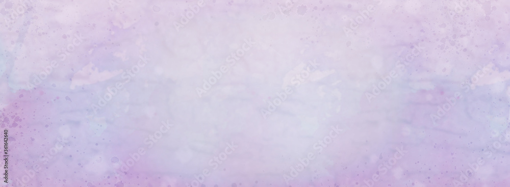 lavender watercolor texture with light dappling and transparent ink splashes  