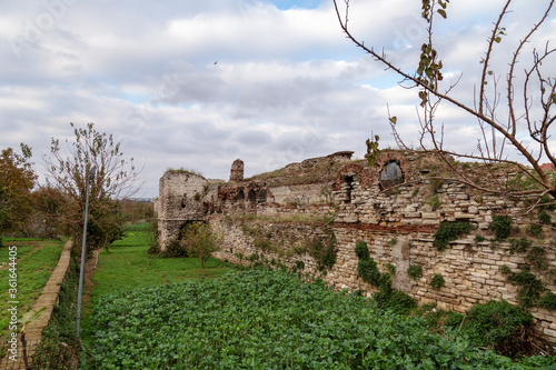 View of Yedikule Fortress in Istanbul, Turkey photo