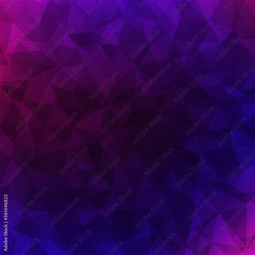 Blue-pink polygonal illustration, which consist of triangles with dots. Triangular pattern for your business design. Geometric vector blurry background with triangle design. Blue-pink polygonal illustration, which consist of triangles with dots. Triangular pattern for your business design. Geometric vector blurry background with triangle design.