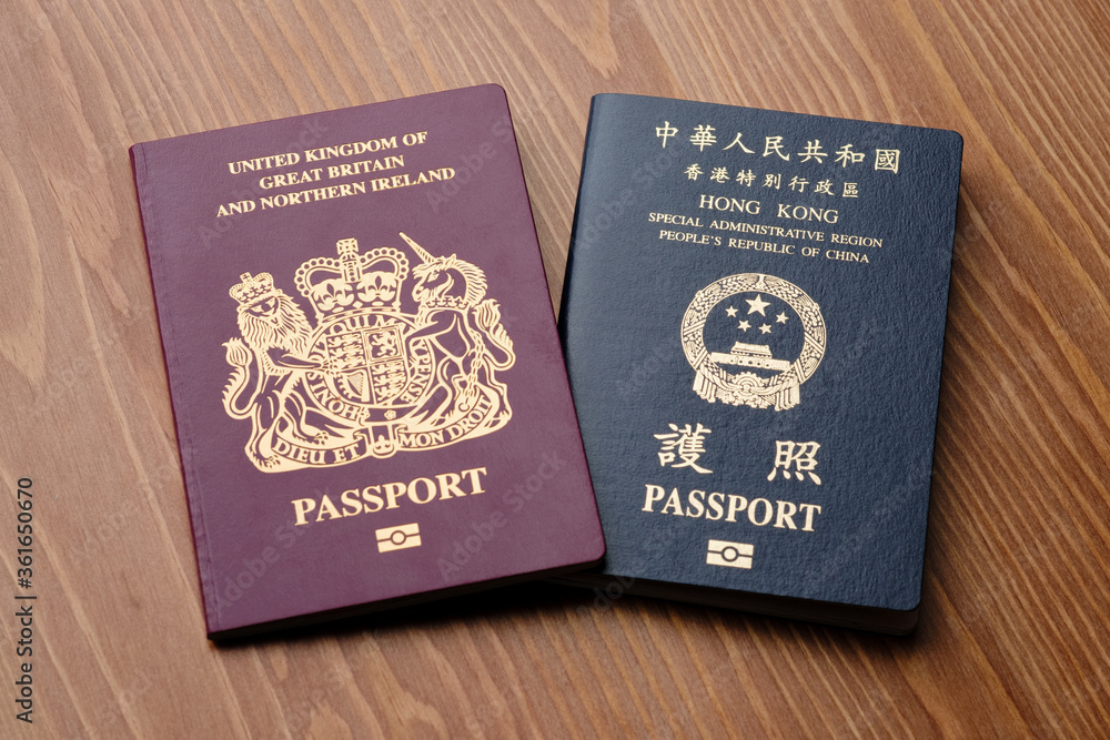 British National Oversea (BNO) Passport and Hong Kong Special Administrative Region (HKSAR) Passport
British National Oversea (BNO) Passport and Hong Kong Special Administrative Region (HKSAR) Passport